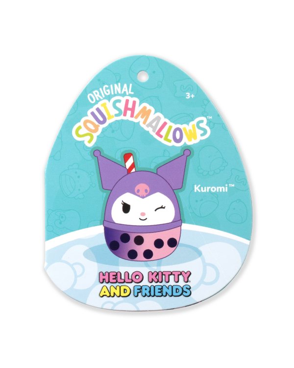 SQUISHMALLOWS HELLO KITTY Mystery Squad W25 Плюшевая игрушка-сюрприз с запахом, 12 см