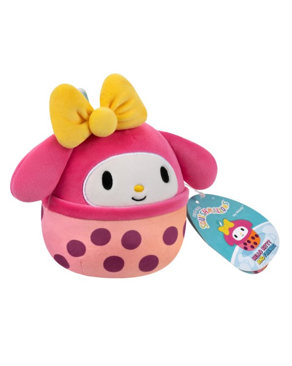 SQUISHMALLOWS HELLO KITTY Mystery Squad W25 Плюшевая игрушка-сюрприз с запахом, 12 см