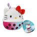 SQUISHMALLOWS HELLO KITTY Mystery Squad W25 Плюшевая игрушка-сюрприз с запахом, 12 см