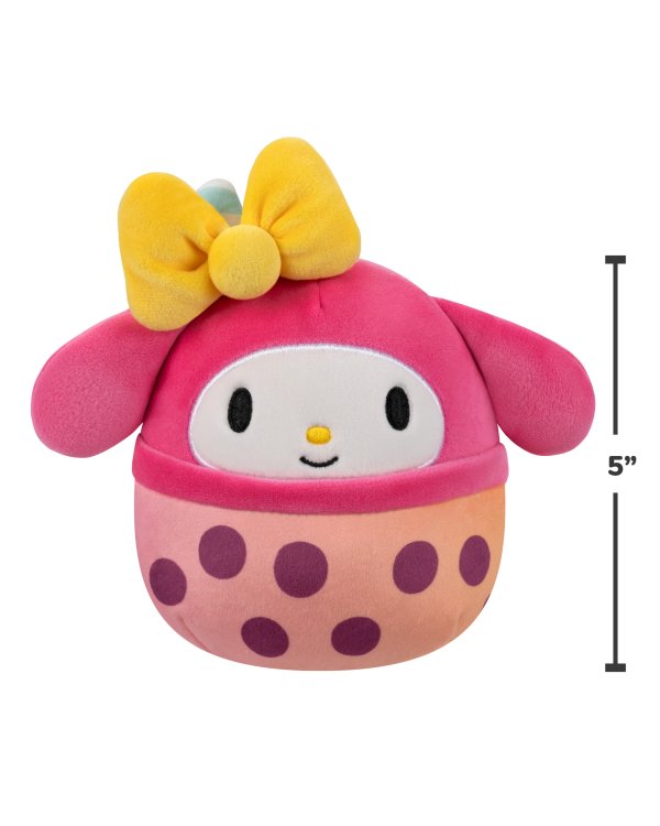 SQUISHMALLOWS HELLO KITTY Mystery Squad W25 Плюшевая игрушка-сюрприз с запахом, 12 см