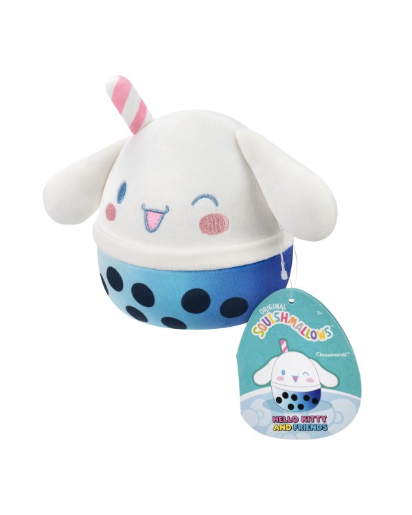 SQUISHMALLOWS HELLO KITTY Mystery Squad W25 Плюшевая игрушка-сюрприз с запахом, 12 см