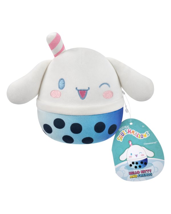 SQUISHMALLOWS HELLO KITTY Mystery Squad W25 Плюшевая игрушка-сюрприз с запахом, 12 см