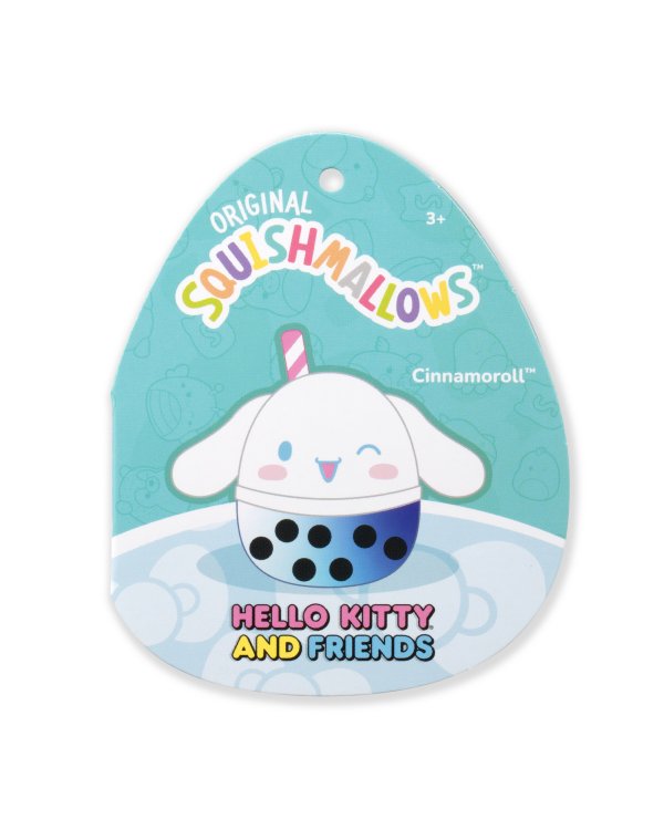 SQUISHMALLOWS HELLO KITTY Mystery Squad W25 Плюшевая игрушка-сюрприз с запахом, 12 см