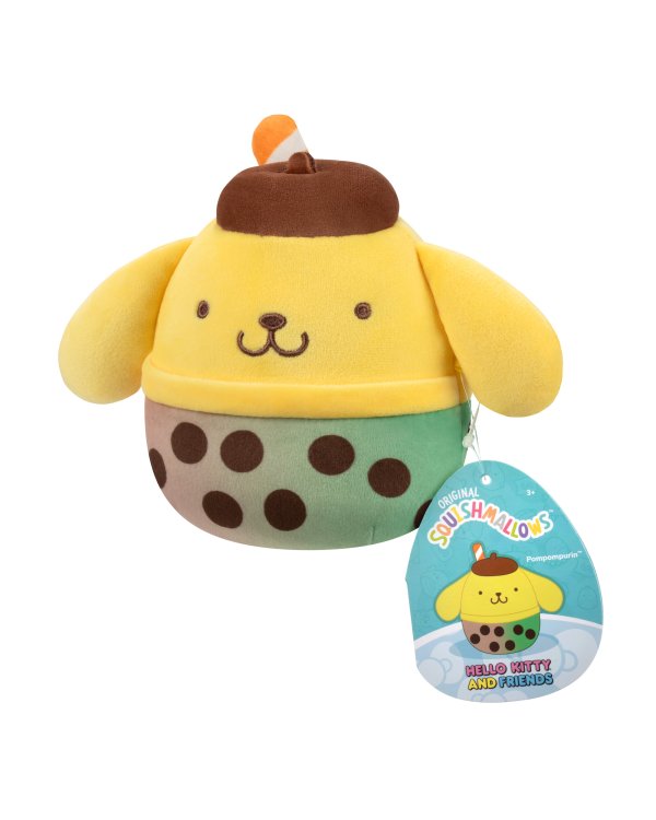 SQUISHMALLOWS HELLO KITTY Mystery Squad W25 Плюшевая игрушка-сюрприз с запахом, 12 см