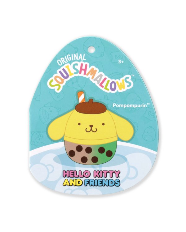 SQUISHMALLOWS HELLO KITTY Mystery Squad W25 Плюшевая игрушка-сюрприз с запахом, 12 см