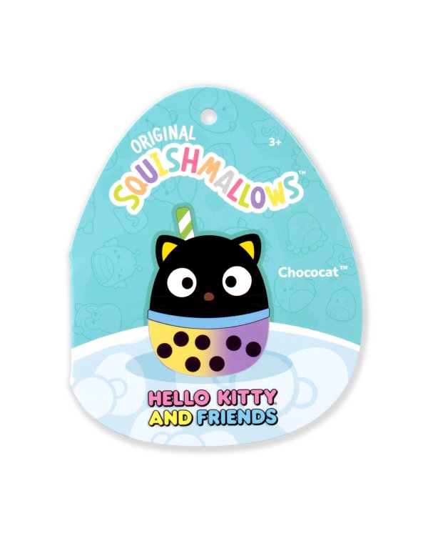 SQUISHMALLOWS HELLO KITTY Mystery Squad W25 Плюшевая игрушка-сюрприз с запахом, 12 см