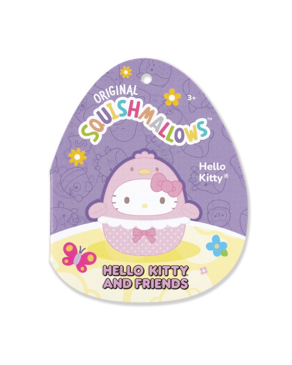 SQUISHMALLOWS HELLO KITTY Мягкая игрушка Пасхальная коллекция, 12 см