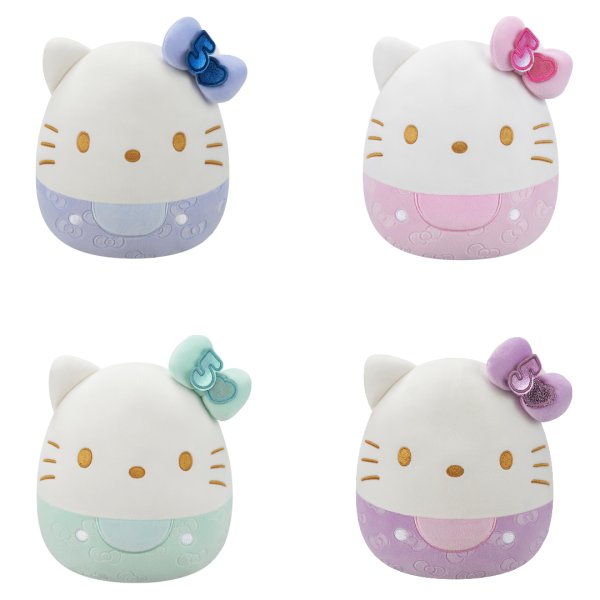 SQUISHMALLOWS HELLO KITTY W21 Мягкая игрушка Embossed Bows, 20 см