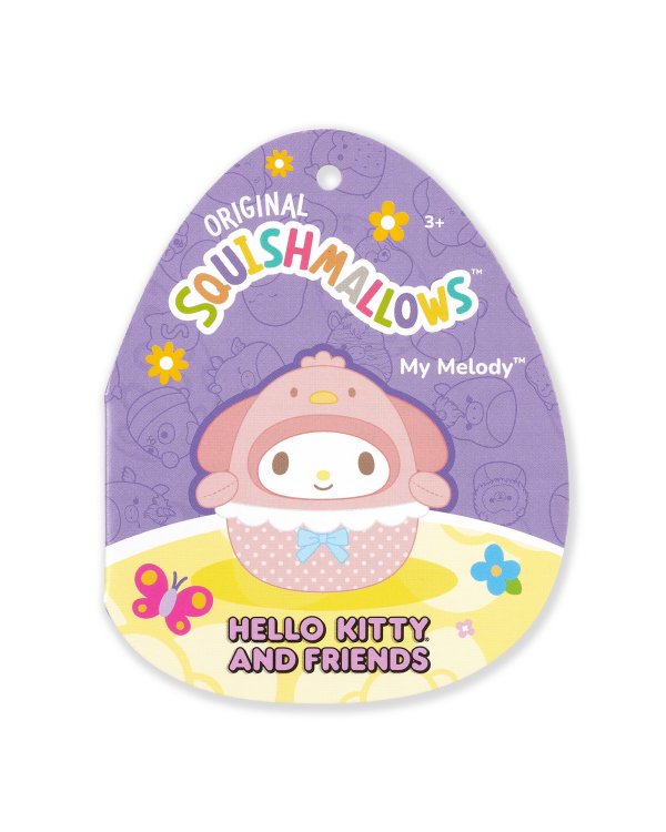 SQUISHMALLOWS HELLO KITTY Мягкая игрушка Пасхальная коллекция, 20 см