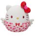SQUISHMALLOWS HELLO KITTY Мягкая игрушкако Дню Святого Валентина, 20 см