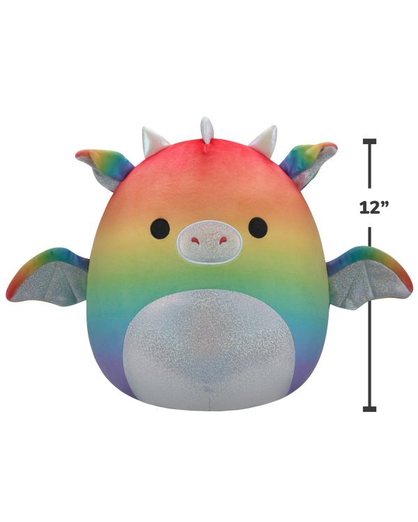 SQUISHMALLOWS W15 Rainbow Мягкая игрушка, 30 см