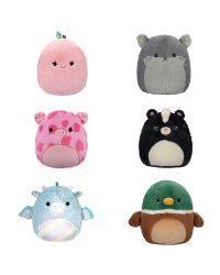 SQUISHMALLOWS W18 Fuzz-A-Mallows Мягкая игрушка, 30 см