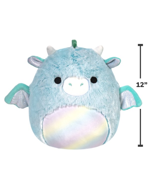 SQUISHMALLOWS W18 Fuzz-A-Mallows Мягкая игрушка, 30 см