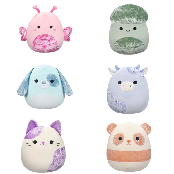 SQUISHMALLOWS Мягкая игрушка коллекция "Velvet", 30 см
