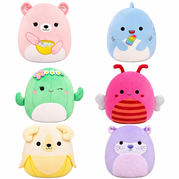 Обложка книги «SQUISHMALLOWS W29 Мягкая игрушка, 30 см»