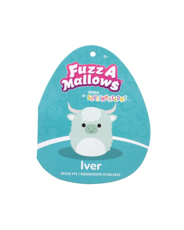 SQUISHMALLOWS Fuzz-A-Mallows Мягкая игрушка Пасхальная коллекция, 30 см