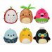 SQUISHMALLOWS Mystery Squad W15 Плюшевая игрушка-сюрприз с запахом, 12 см