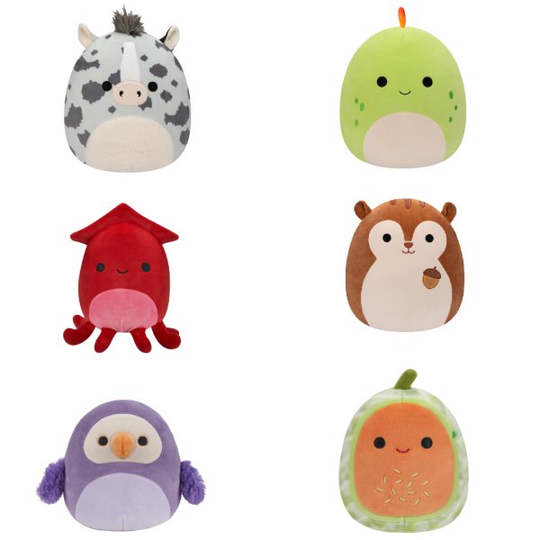 SQUISHMALLOWS W17 Мягкая игрушка, 12 см