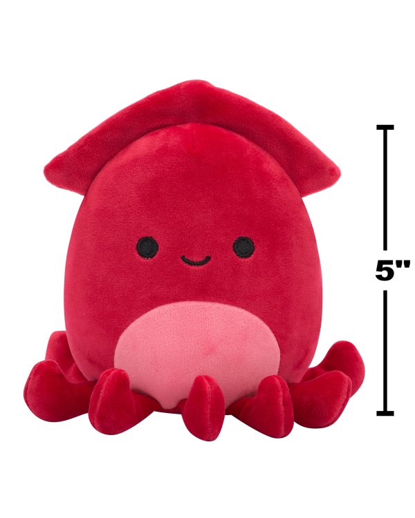 SQUISHMALLOWS Mystery Squad W20 Плюшевая игрушка-сюрприз с запахом, 12 см