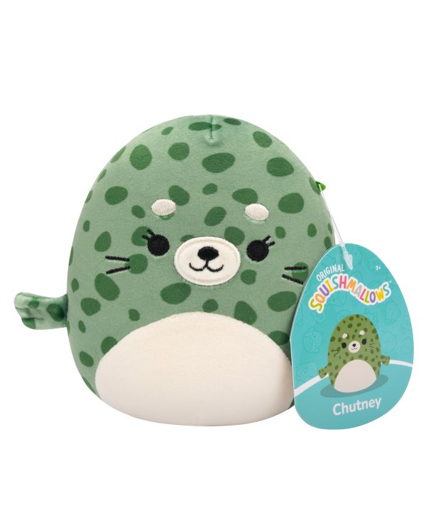 SQUISHMALLOWS Mystery Squad W20 Плюшевая игрушка-сюрприз с запахом, 12 см