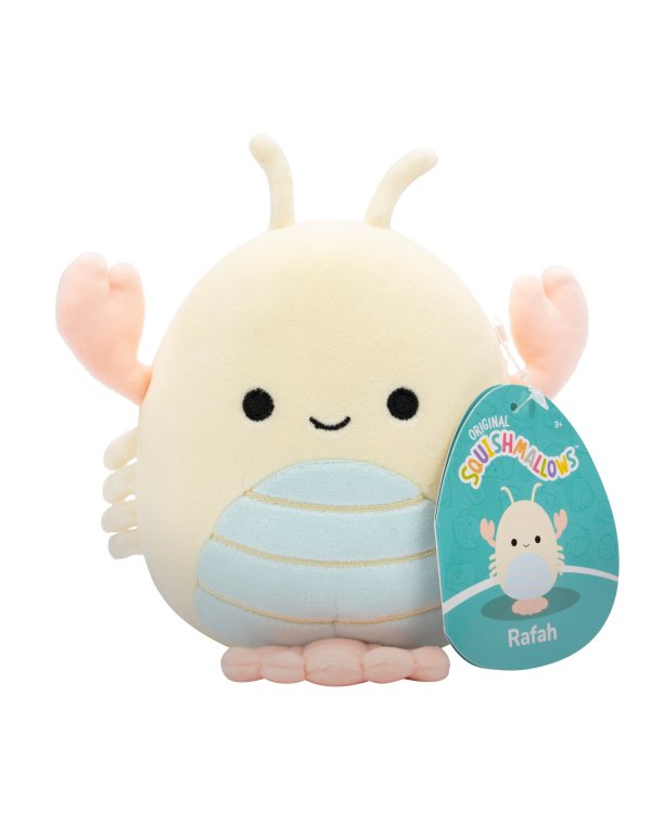 SQUISHMALLOWS Mystery Squad W20 Плюшевая игрушка-сюрприз с запахом, 12 см