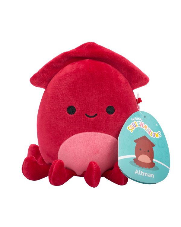 SQUISHMALLOWS Mystery Squad W20 Плюшевая игрушка-сюрприз с запахом, 12 см