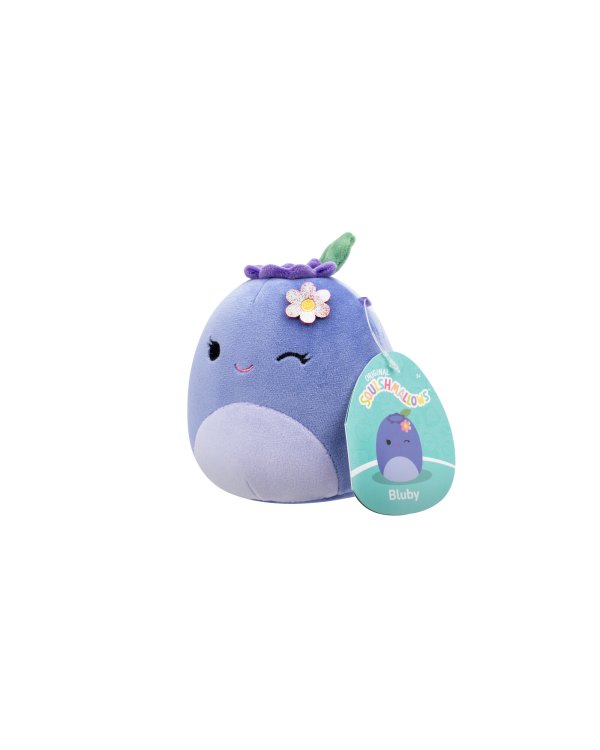 SQUISHMALLOWS Mystery Squad W21 Плюшевая игрушка-сюрприз с запахом, 12 см