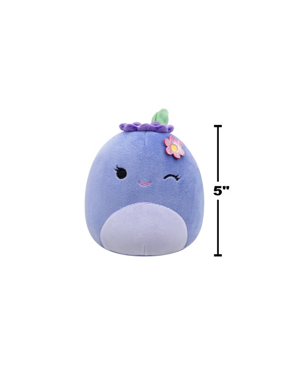 SQUISHMALLOWS Mystery Squad W21 Плюшевая игрушка-сюрприз с запахом, 12 см