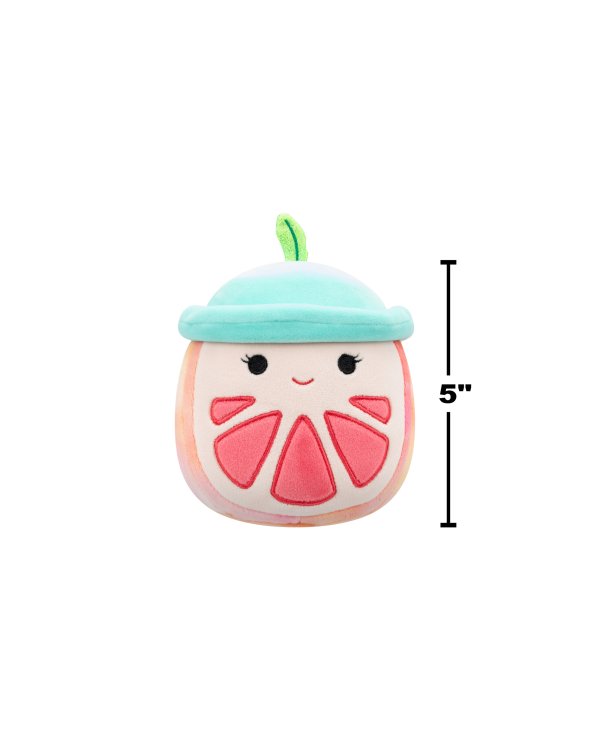 SQUISHMALLOWS Mystery Squad W21 Плюшевая игрушка-сюрприз с запахом, 12 см