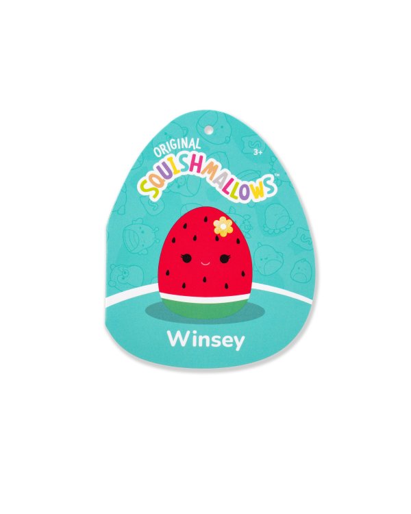 SQUISHMALLOWS Mystery Squad W21 Плюшевая игрушка-сюрприз с запахом, 12 см