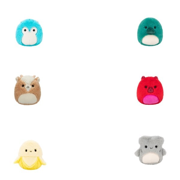 SQUISHMALLOWS W26 Fuzz-A-Mallows Мягкая игрушка, 12 см