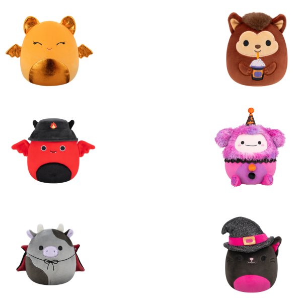 SQUISHMALLOWS W26 Мягкая игрушка "Halloween edition", 12 см