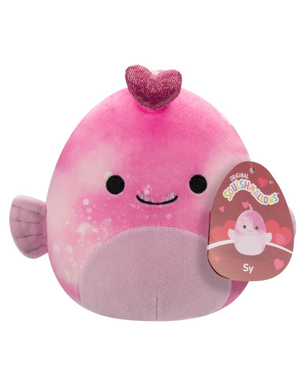 SQUISHMALLOWS Мягкая игрушка ко Дню Святого Валентина, 12 см