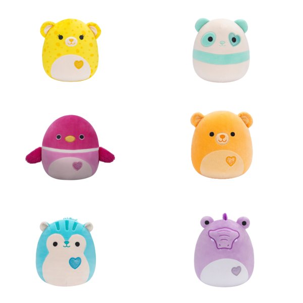 SQUISHMALLOWS Мягкая игрушка ко Дню Святого Валентина, 19 см
