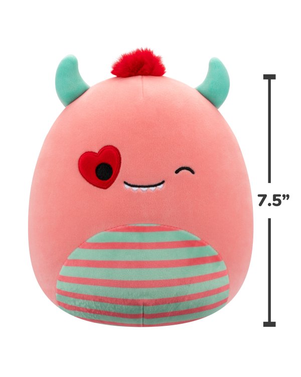 SQUISHMALLOWS Мягкая игрушка ко Дню Святого Валентина, 19 см