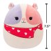 SQUISHMALLOWS Мягкая игрушка ко Дню Святого Валентина, 19 см