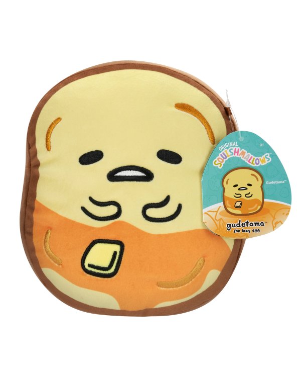 SQUISHMALLOWS GUDETAMA W18 Мягкая игрушка, 20 см