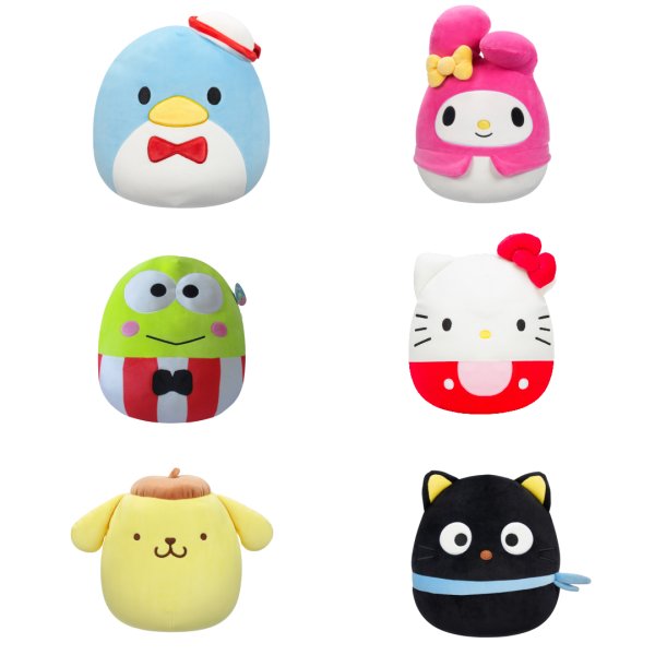 SQUISHMALLOWS HELLO KITTY W18 Мягкая игрушка, 20 см