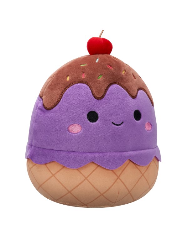 SQUISHMALLOWS Mystery Squad W21 Плюшевая игрушка-сюрприз с запахом, 20 см