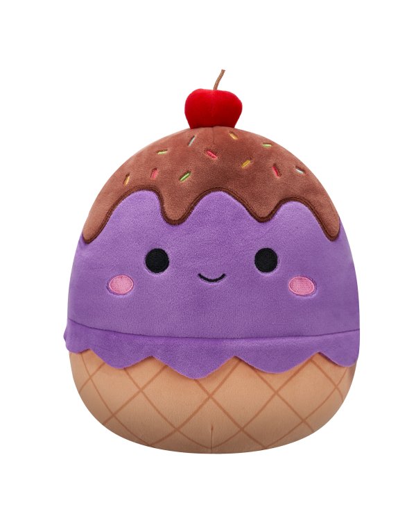 SQUISHMALLOWS Mystery Squad W21 Плюшевая игрушка-сюрприз с запахом, 20 см