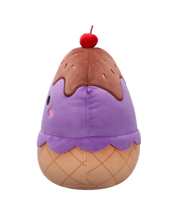 SQUISHMALLOWS Mystery Squad W21 Плюшевая игрушка-сюрприз с запахом, 20 см