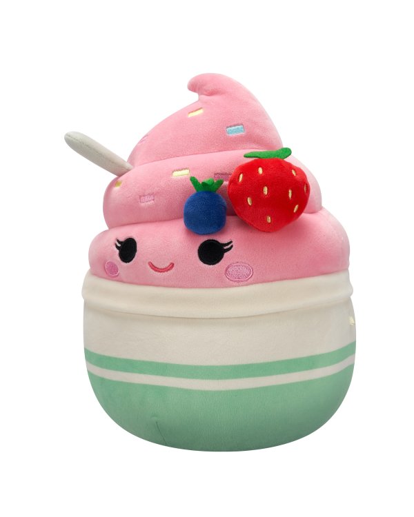 SQUISHMALLOWS Mystery Squad W21 Плюшевая игрушка-сюрприз с запахом, 20 см