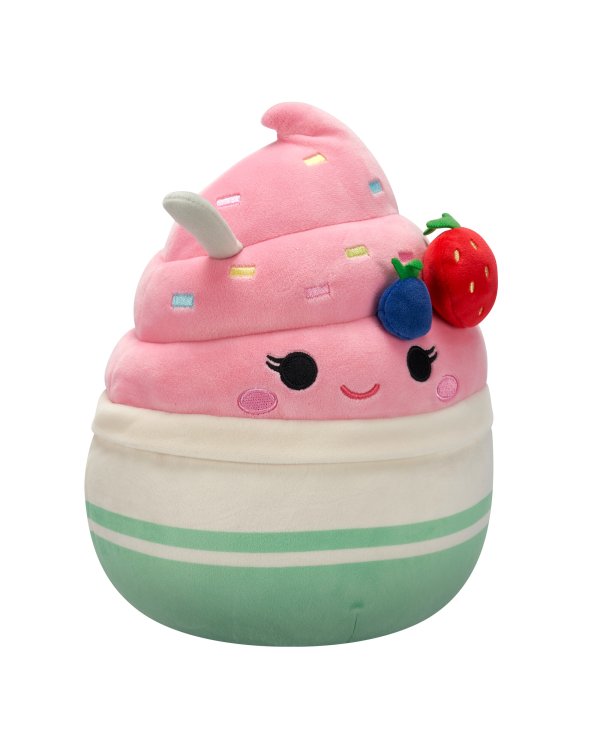 SQUISHMALLOWS Mystery Squad W21 Плюшевая игрушка-сюрприз с запахом, 20 см