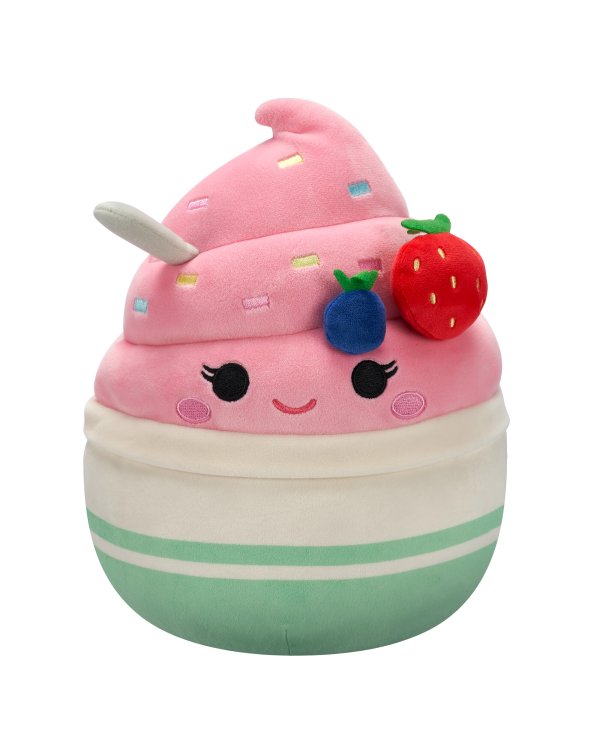 SQUISHMALLOWS Mystery Squad W21 Плюшевая игрушка-сюрприз с запахом, 20 см