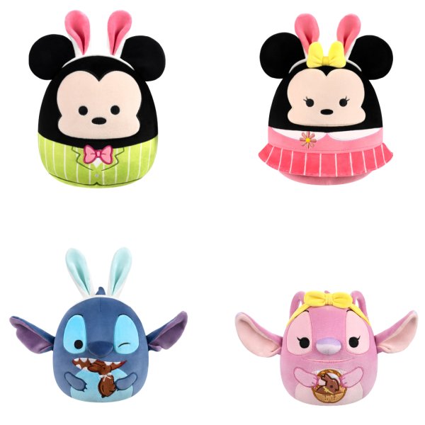 SQUISHMALLOWS DISNEY Мягкая игрушка Пасхальная коллекция, 20 см