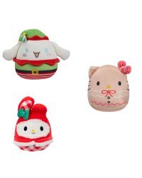 SQUISHMALLOWS HELLO KITTY Мягкая игрушка, рождественская коллекция, 20 см