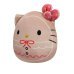 SQUISHMALLOWS HELLO KITTY Мягкая игрушка, рождественская коллекция, 20 см