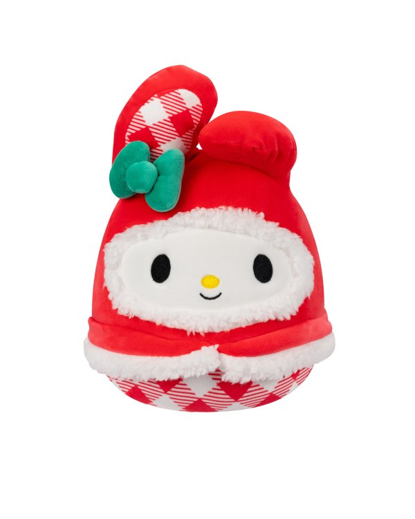 SQUISHMALLOWS HELLO KITTY Мягкая игрушка, рождественская коллекция, 20 см