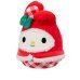 SQUISHMALLOWS HELLO KITTY Мягкая игрушка, рождественская коллекция, 20 см