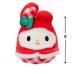 SQUISHMALLOWS HELLO KITTY Мягкая игрушка, рождественская коллекция, 20 см